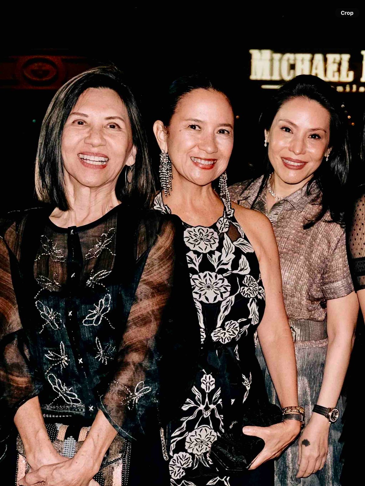 Lulu Tan-Gan, Mia Borromeo and Ana de Ocampo.